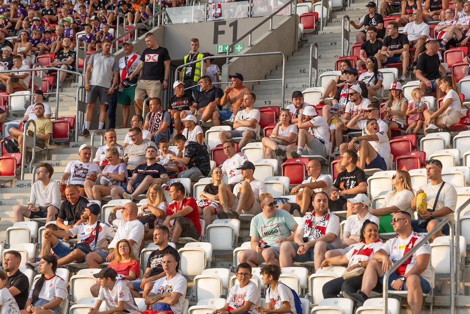 Łódź. Kibice na meczu ŁKS Łódź ze Stalą Mielec. Byłeś? Odszukaj się w naszej galerii