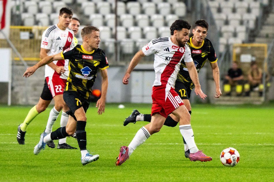 Łódź. ŁKS Łódź - Wieczysta Kraków. Hit kolejki bez fajerwerków