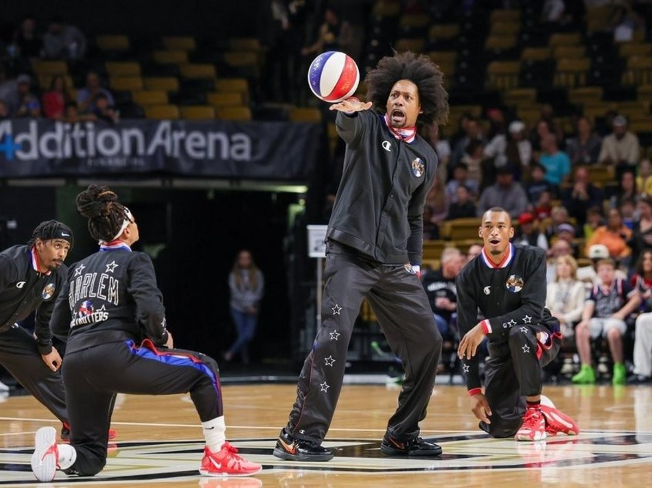 Łódź. Harlem Globetrotters