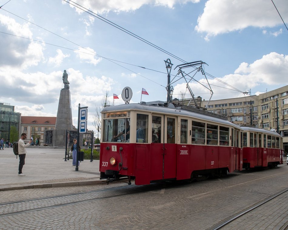 Łódź. Linia tramwajowa 0