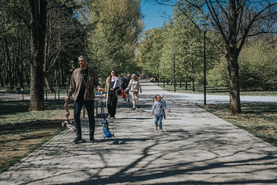 Łódź. Park Staromiejski w Łodzi idealny na majówkowy spacer. To zielona oaza w centrum miasta!