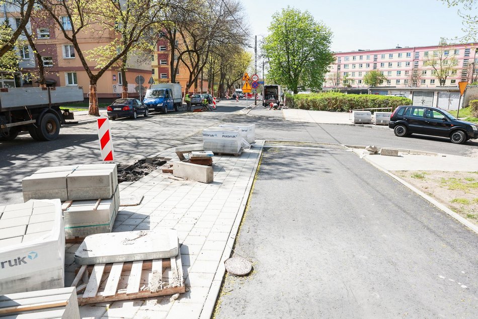 Łódź. Remont ul. Powstańców Wielkopolskich w Łodzi