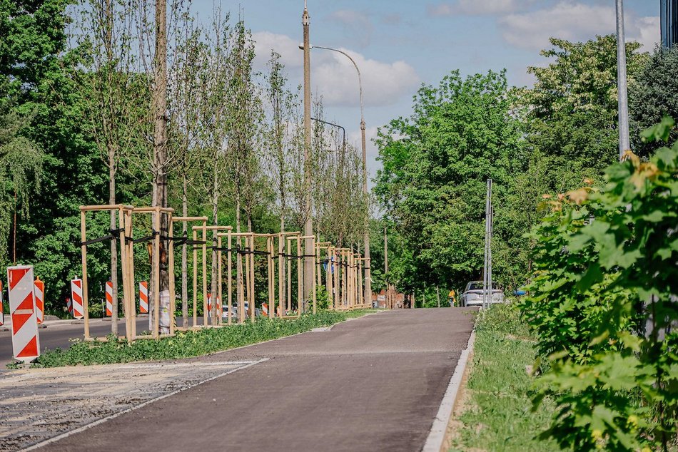Łódź. Koniec remontu Szparagowej i Wersalskiej w Łodzi. Kiedy wielkie otwarcie ulic?