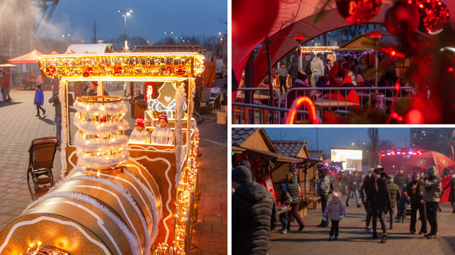 Święta w Sercu Łodzi. Dołącz do jarmarku pod stadionem Widzewa Łódź [ZDJĘCIA]