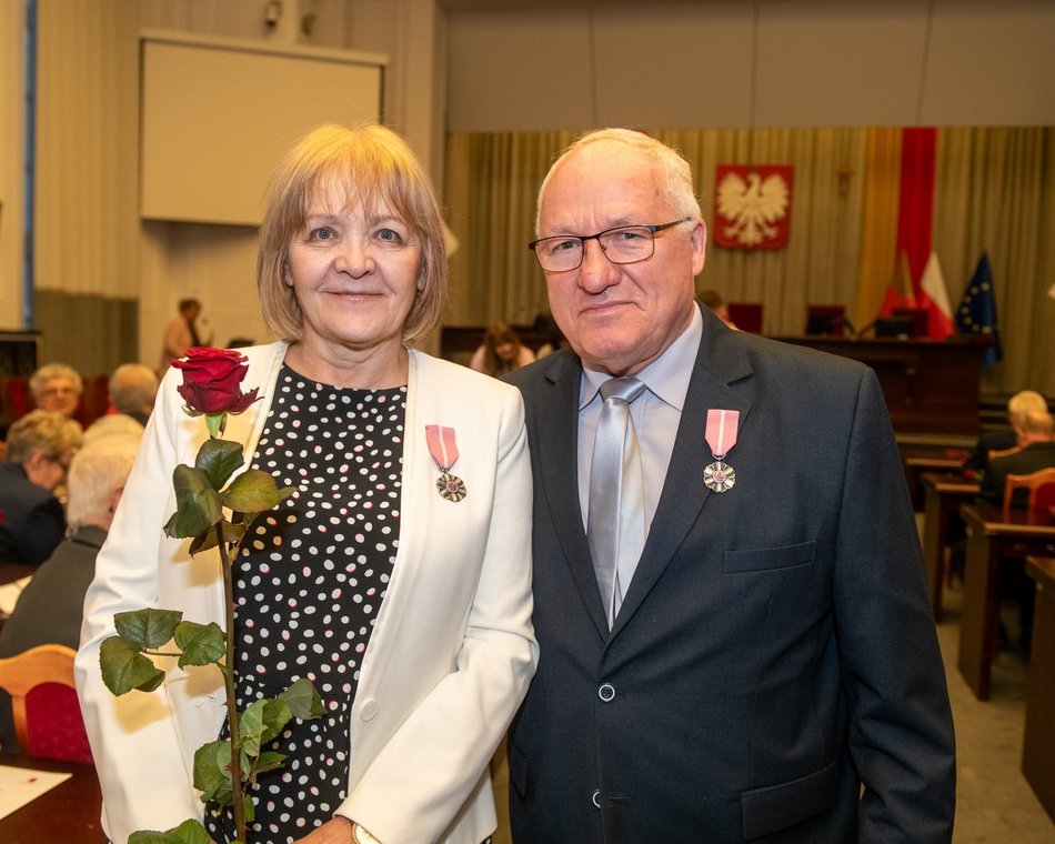 Medale dla małżeństw z Łodzi