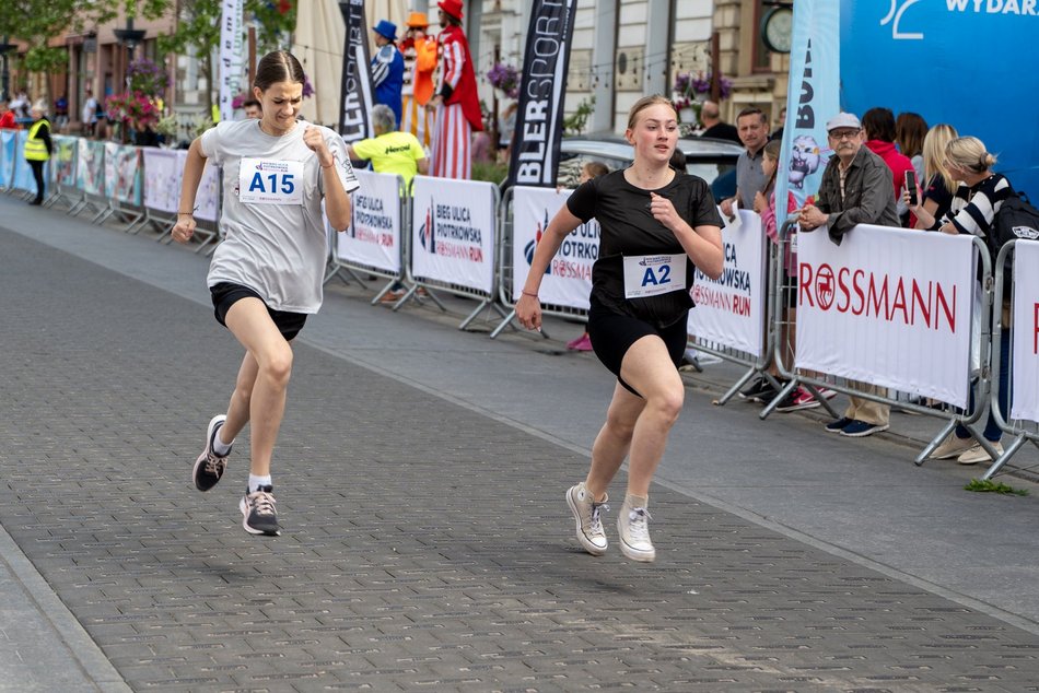 Mini Bieg Ulicą Piotrkowską Rossmann Run ukończony