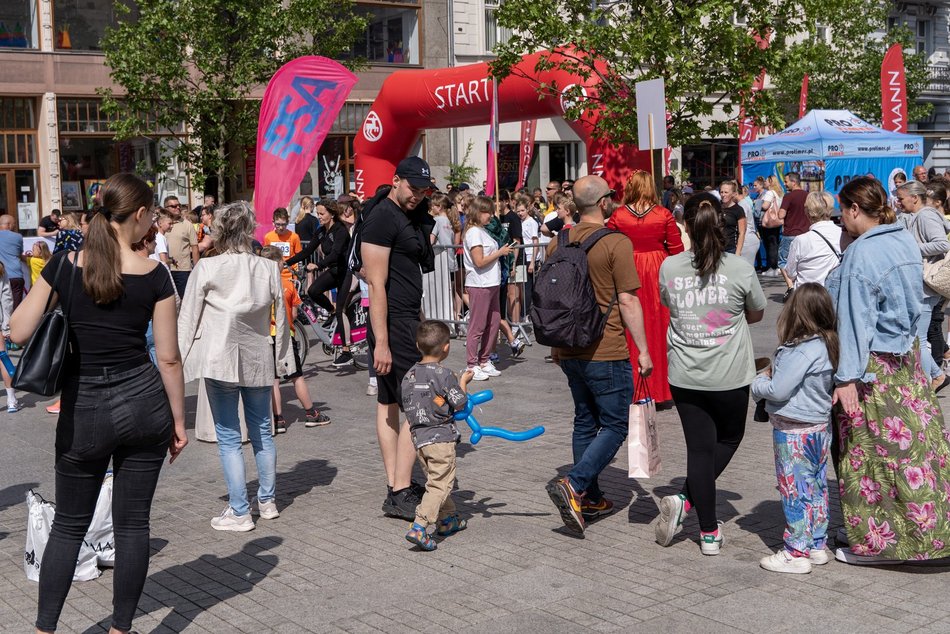 Mini Bieg Ulicą Piotrkowską Rossmann Run ukończony