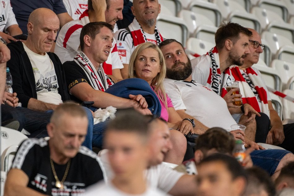 Łódź. Kibice na meczu ŁKS Łódź - Wieczysta Kraków. Byłeś/aś? Znajdź się w galerii