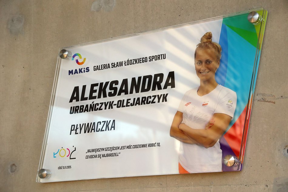 Aleksandra Urbańczyk-Olejarczyk uhonorowana! Nowa gwiazda w Galerii Sław Łódzkiego Sportu