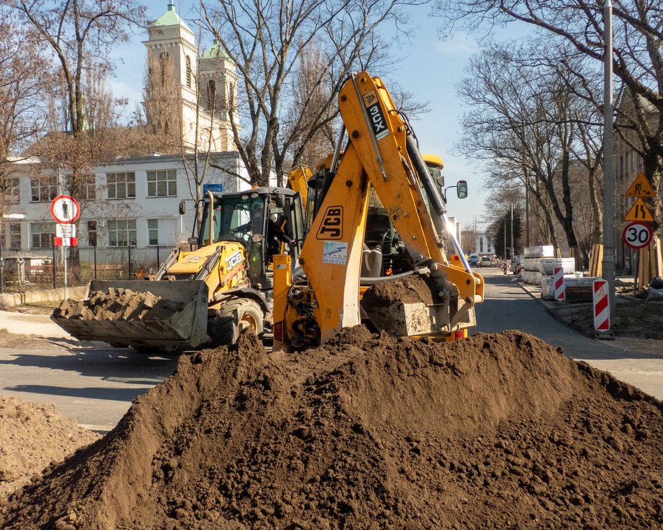 Remont Szpitalnej i św. Kazimierza w Łodzi. Sprawdź, jak idą prace na Widzewie
