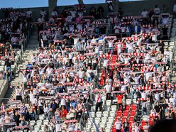 Łódź. Kibice na meczu ŁKS Łódź ze Zniczem Pruszków. Byłeś? Odszukaj się w galerii