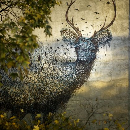 Łódzkie murale , fot. Marek Szymański