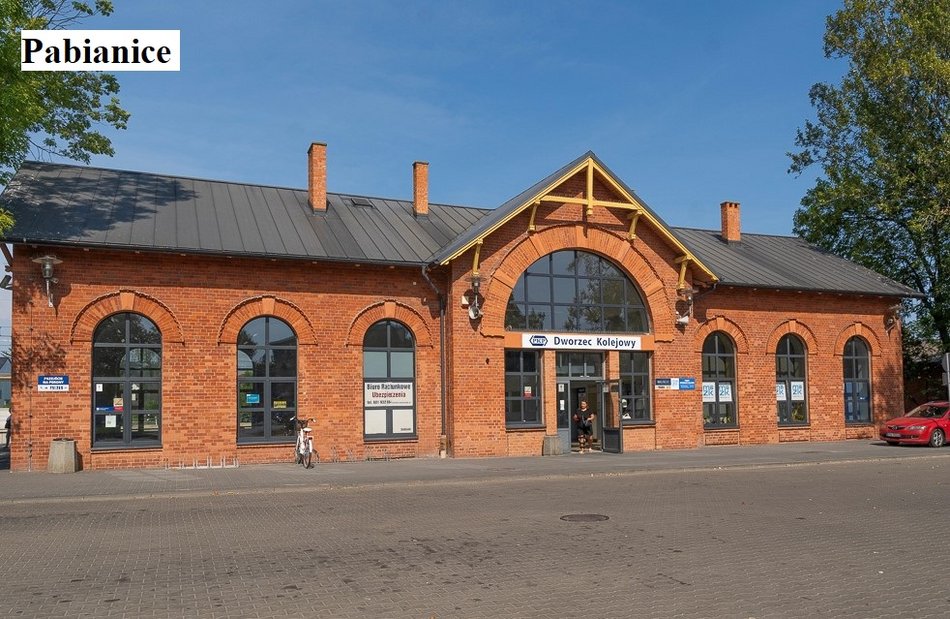 Dworzec kolejowy w Pabianicach