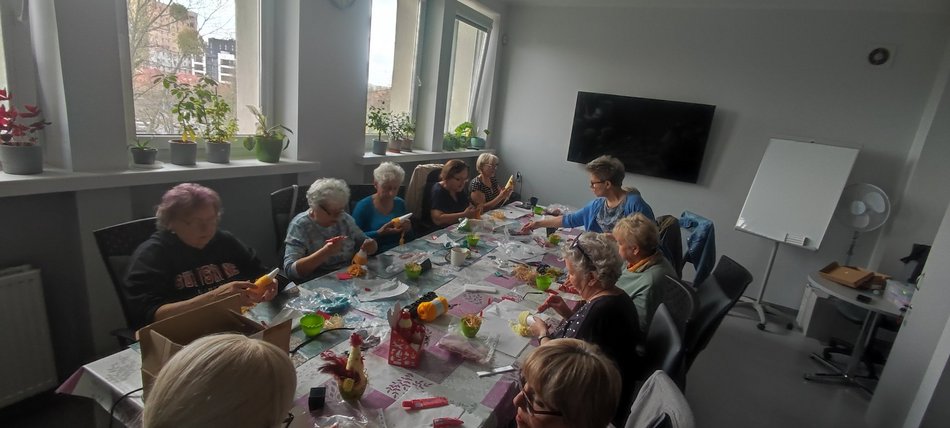 Łódź. Wielkanoc 2025 w CZAS w Łodzi. Tak seniorzy zadbali o świąteczny nastrój!
