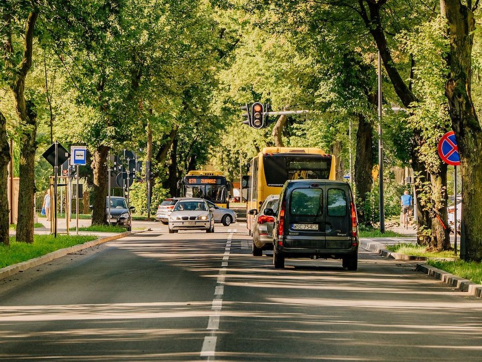 Łódź. Ulica Klonowa