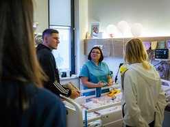 Łódź. ŁKS Łódź z wizytą w Hospicjum Łupkowa w Łodzi. Piękny gest tuż przed Świętami!