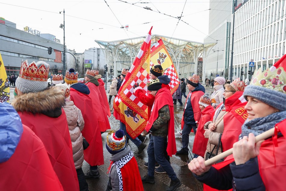 Orszak Trzech Króli przeszedł ulicami Łodzi