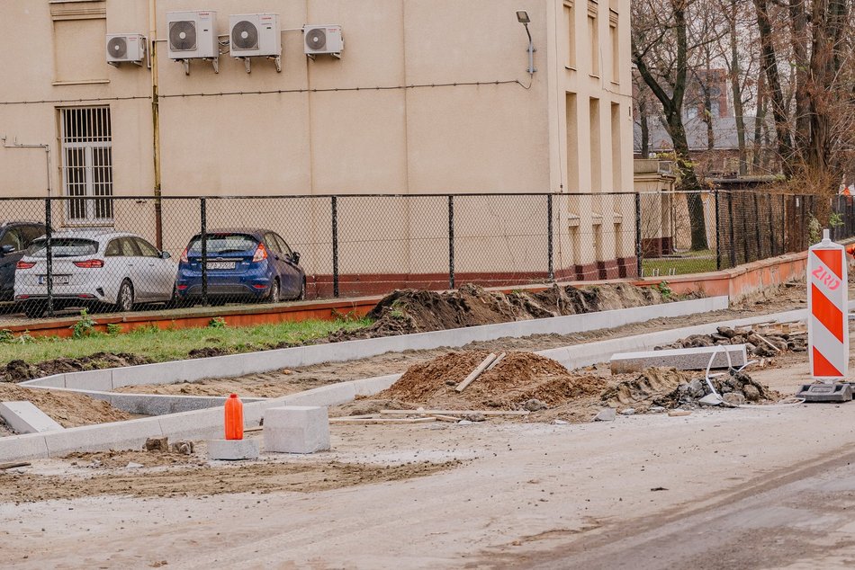 Remont ulic Sienkiewicza i Tymienieckiego, Łódź