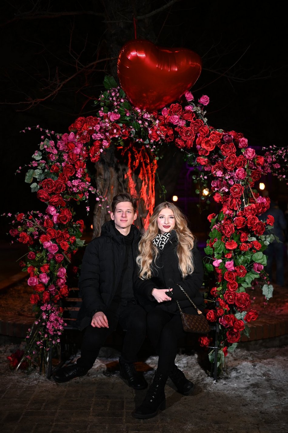 Łódź. Walentynki w Pasażu Rubinsteina w Łodzi. Aż czuć miłość w powietrzu!