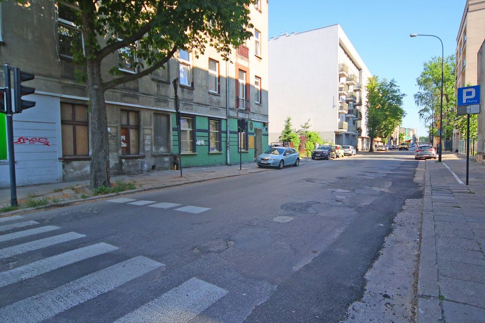 Łódź. Ulica Wysoka