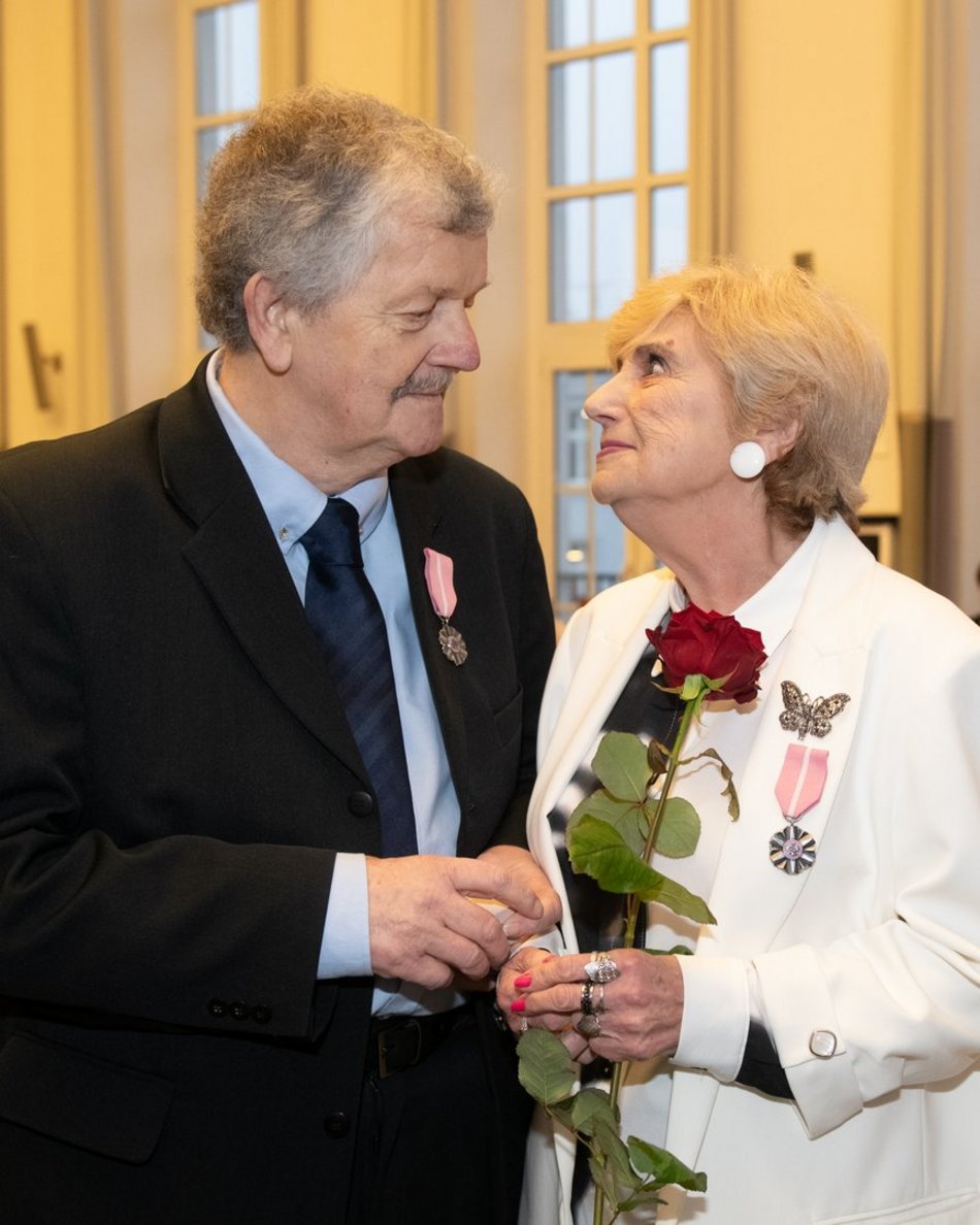 Medale dla małżeństw z Łodzi