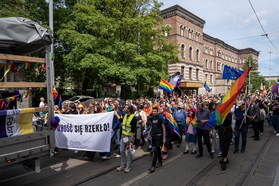 Marsz Równości 2024 w Łodzi