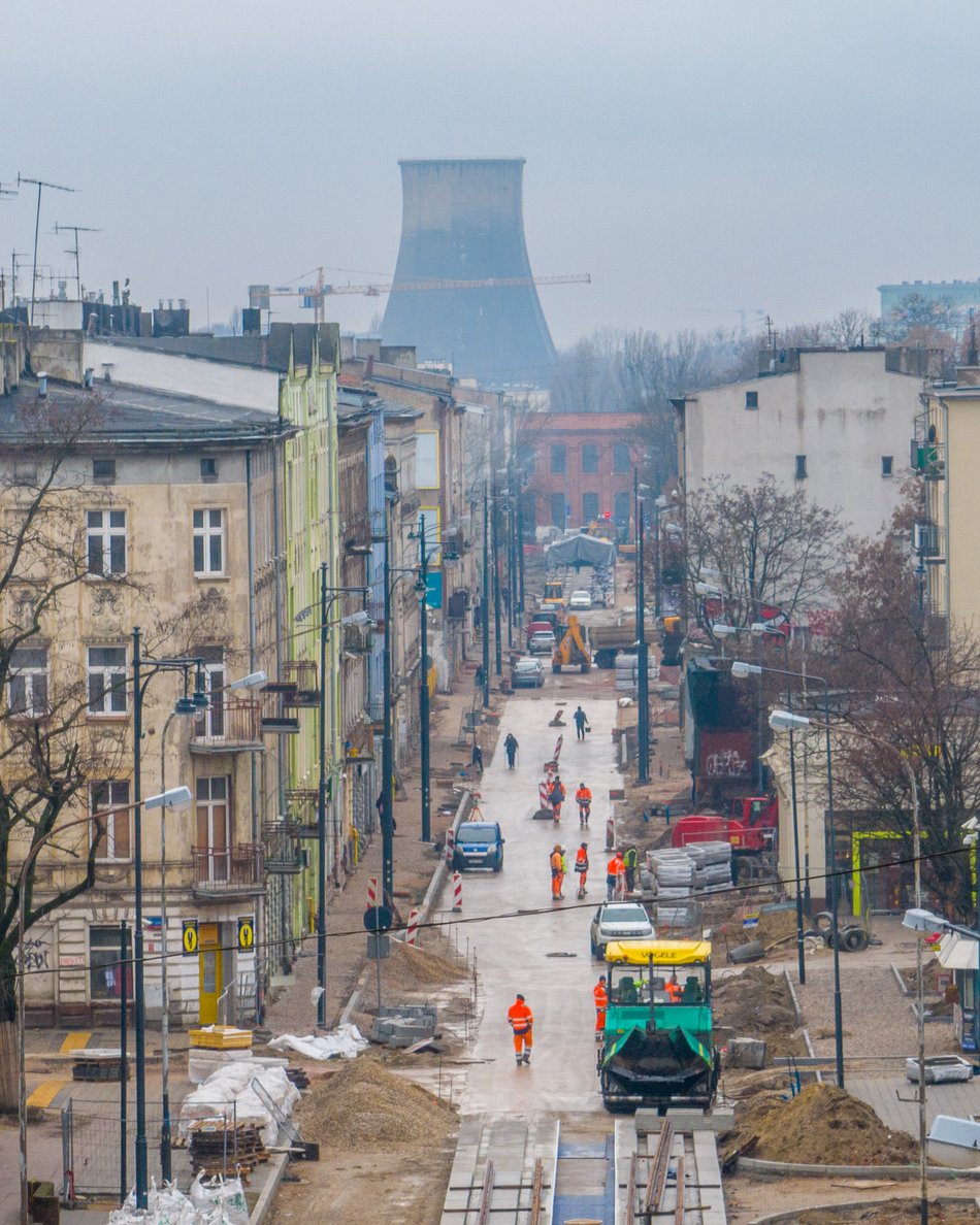 budowa wiaduktów i remont ulicy