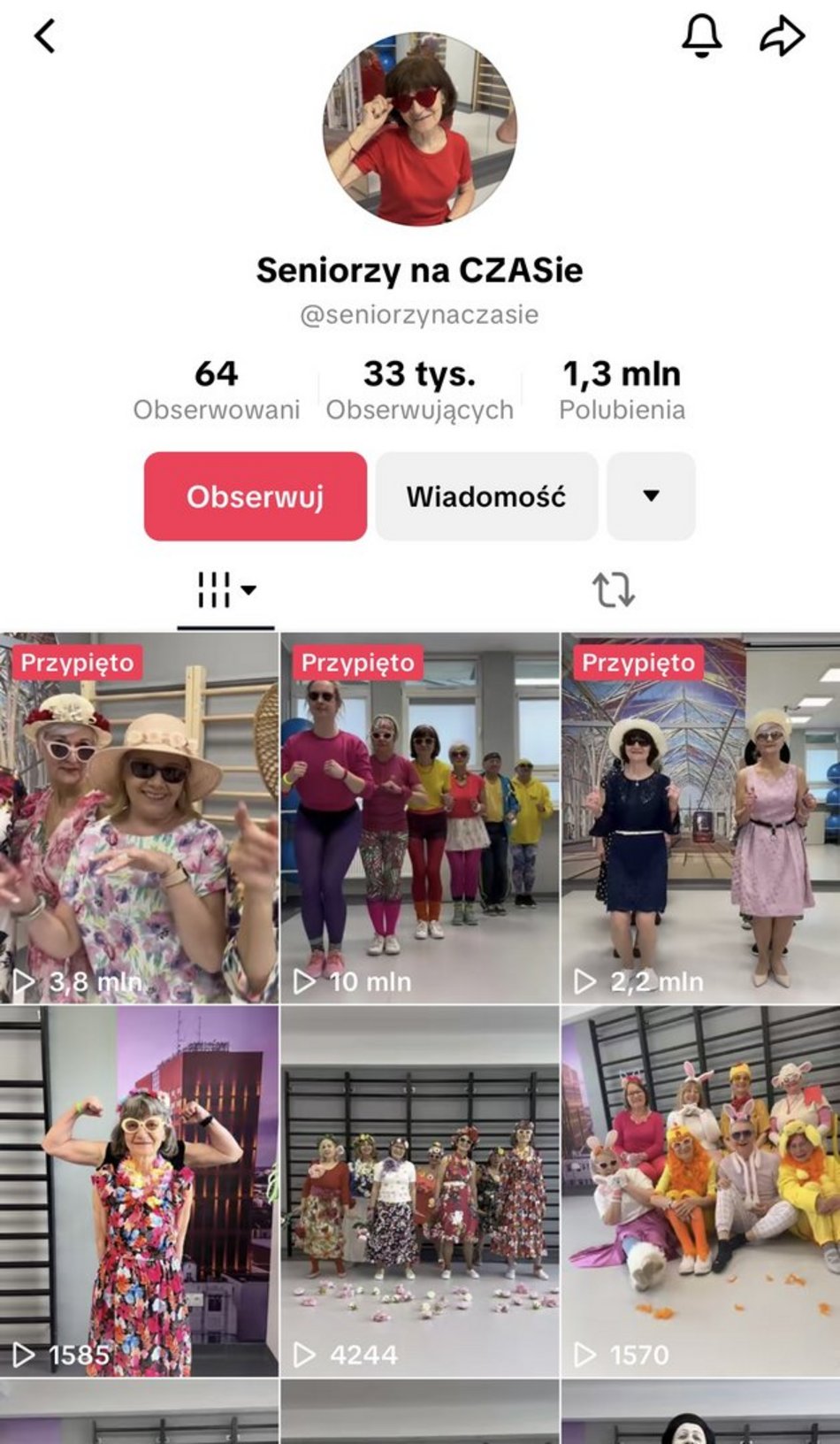 Seniorzy z Łodzi podbijają TikToka! Mają miliony zasięgów!