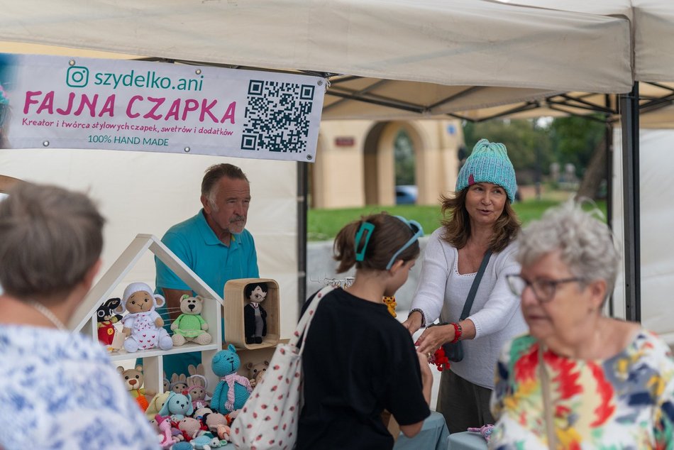 Słowiańska wioska na Starym Rynku podczas 601. Urodzin Łodzi