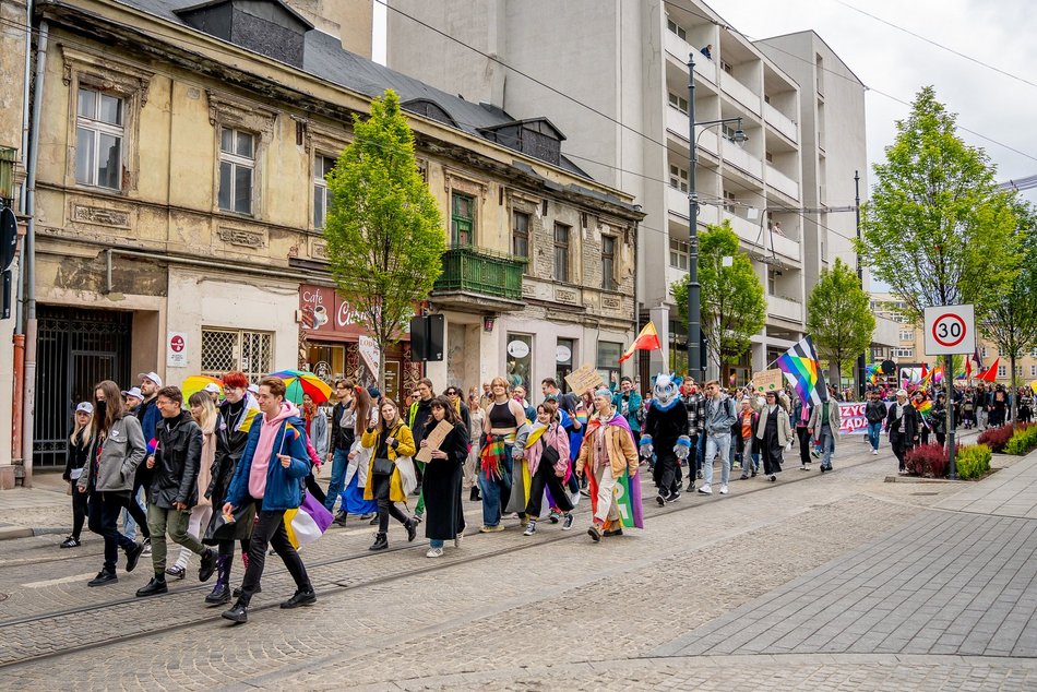 Łódź. Marsz Równości Łódź 2025 przeszedł ulicami miasta. Moc pozytywnej energii!
