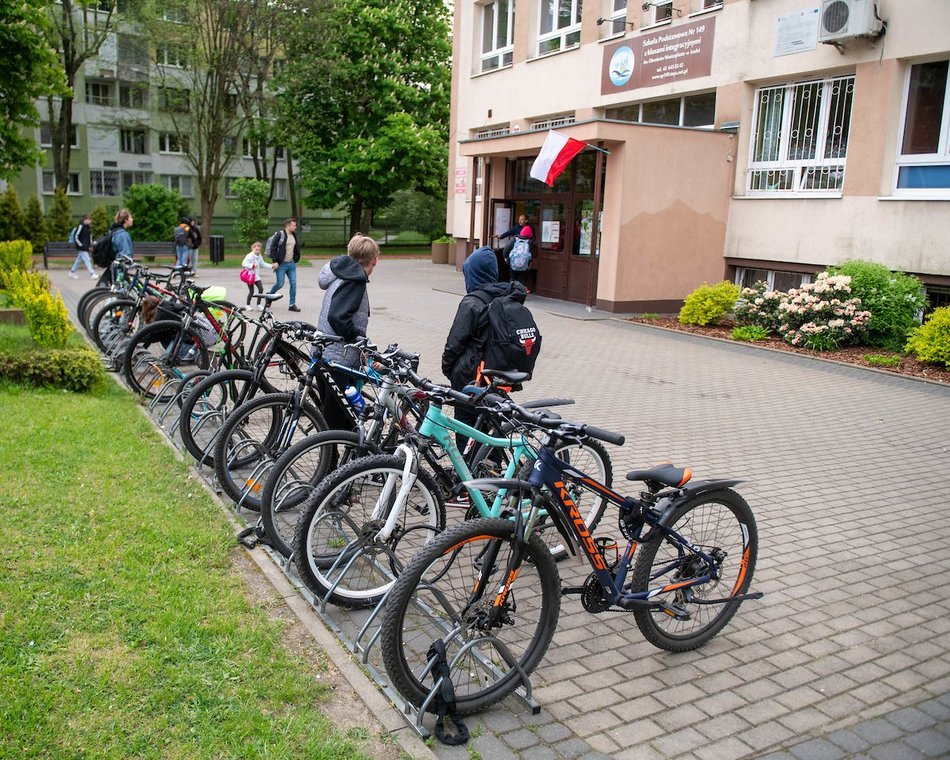 Łódź. Rowerowy Maj wystartował! Uczniowie przesiadają się na rowery i zgarniają nagrody!