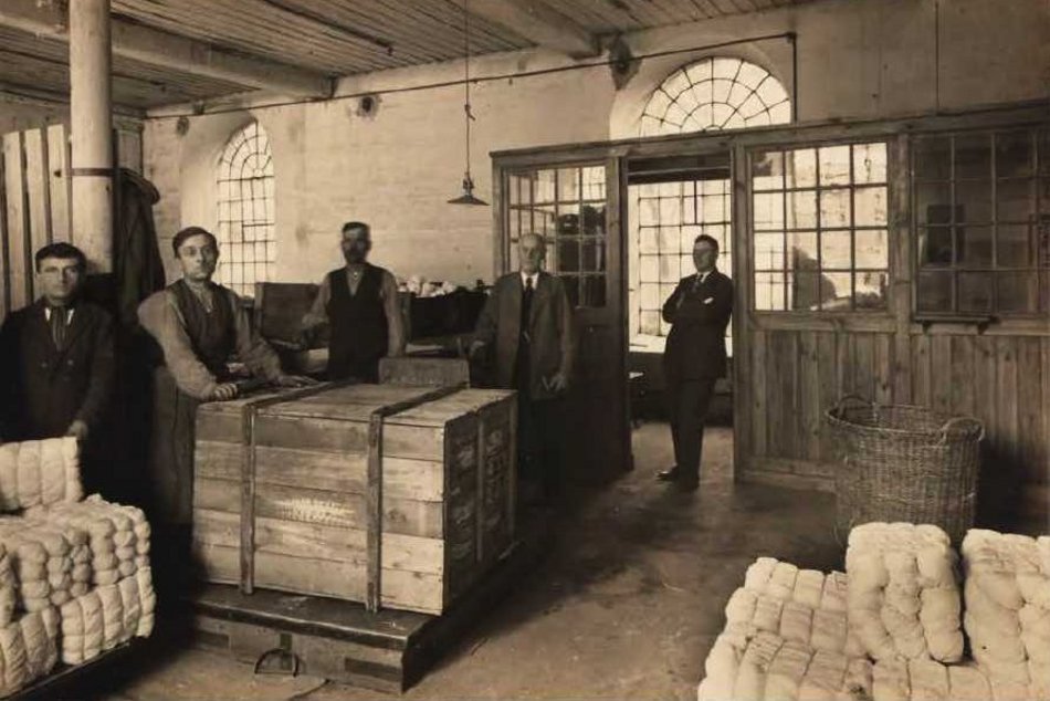 Przygotowanie przędzy do ekspedycji