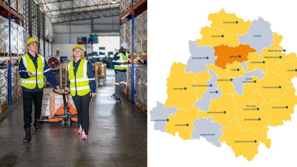 Łódź. Magazynierzy