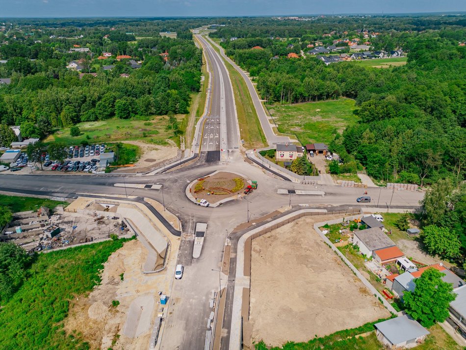 Dojazd do S14 prawie gotowy! Zobacz wielką inwestycję z lotu ptaka
