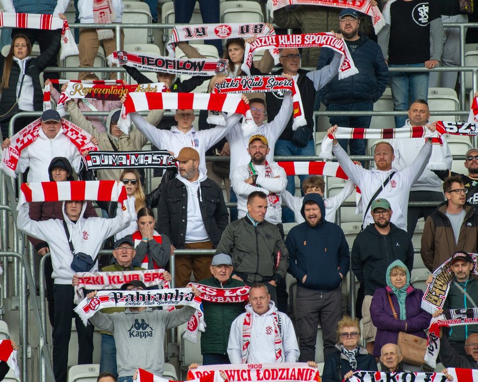 Łódź. Kibice na meczu ŁKS Łódź - Stal Rzeszów. Byłeś/aś? Znajdź się w galerii zdjęć!