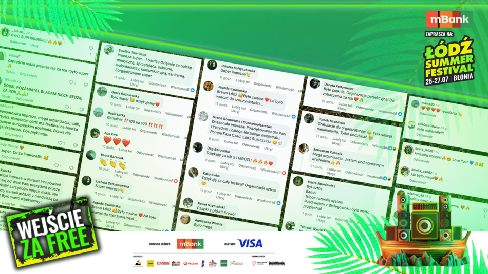 Łódź. Relacje gości po Łódź Summer Festival 2025