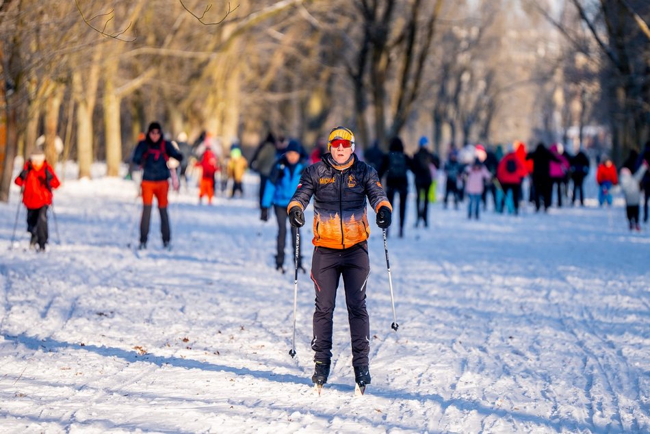 Łódź. Zajęcia z narciarstwa biegowego