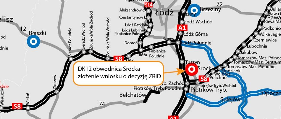 Nowa obwodnica pod Łodzią coraz bliżej! Pierwsza z pięciu inwestycji weszła w etap realizacji