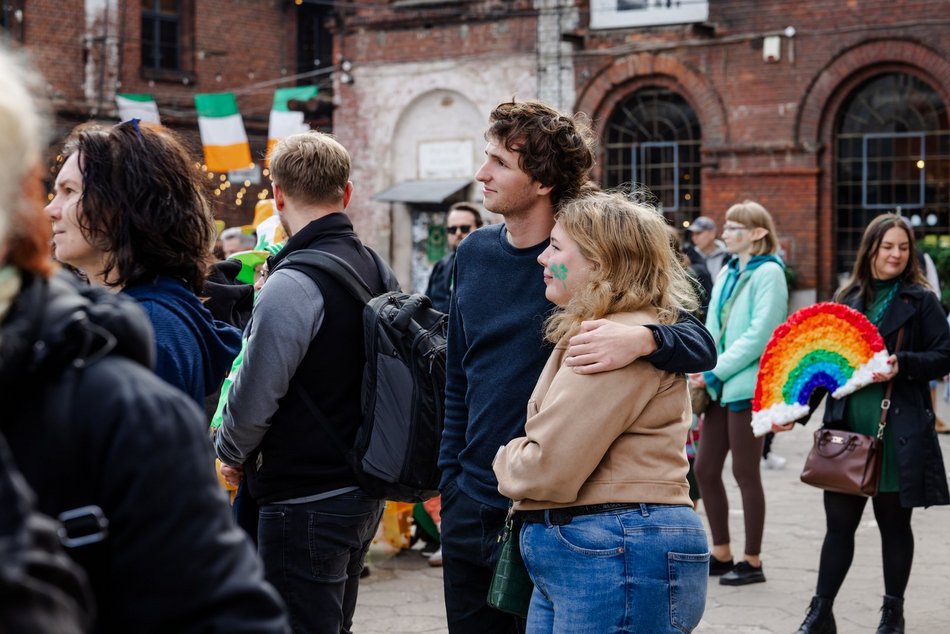 Zielona parada przeszła Piotrkowską! Tłumy świętują z okazji Dnia Świętego Patryka