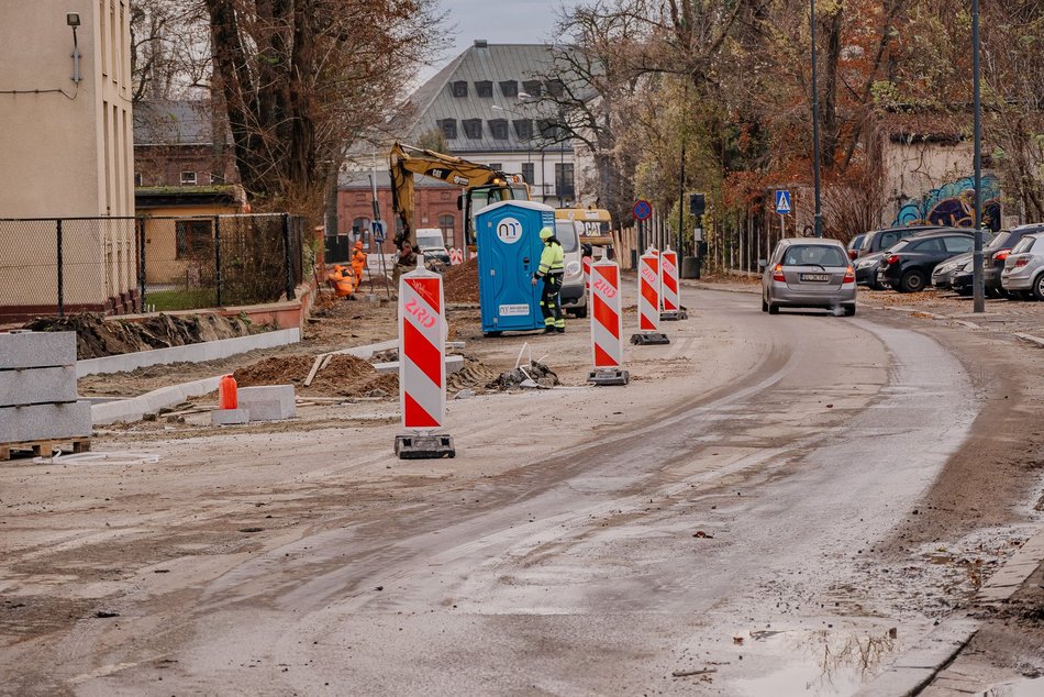 Remont ulic Sienkiewicza i Tymienieckiego, Łódź