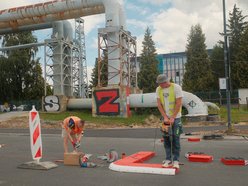 Łódź. Remont ul. Puszkina w Łodzi