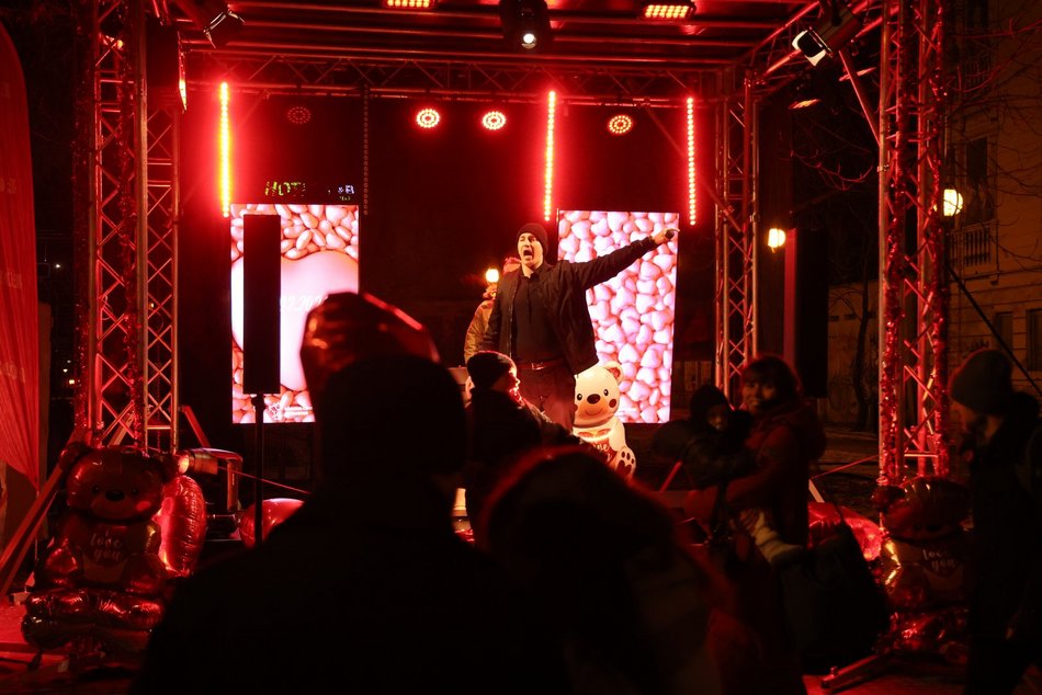 Łódź. Walentynki w Pasażu Rubinsteina w Łodzi. Aż czuć miłość w powietrzu!