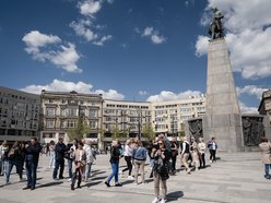 Zielony plac Wolności zachwyca łodzian