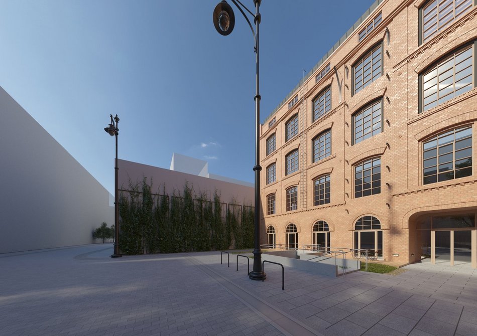 Fabryka przy ul. Sienkiewicza 63 - wizualizacja