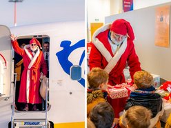 Święty Mikołaj przyleciał do Łodzi!