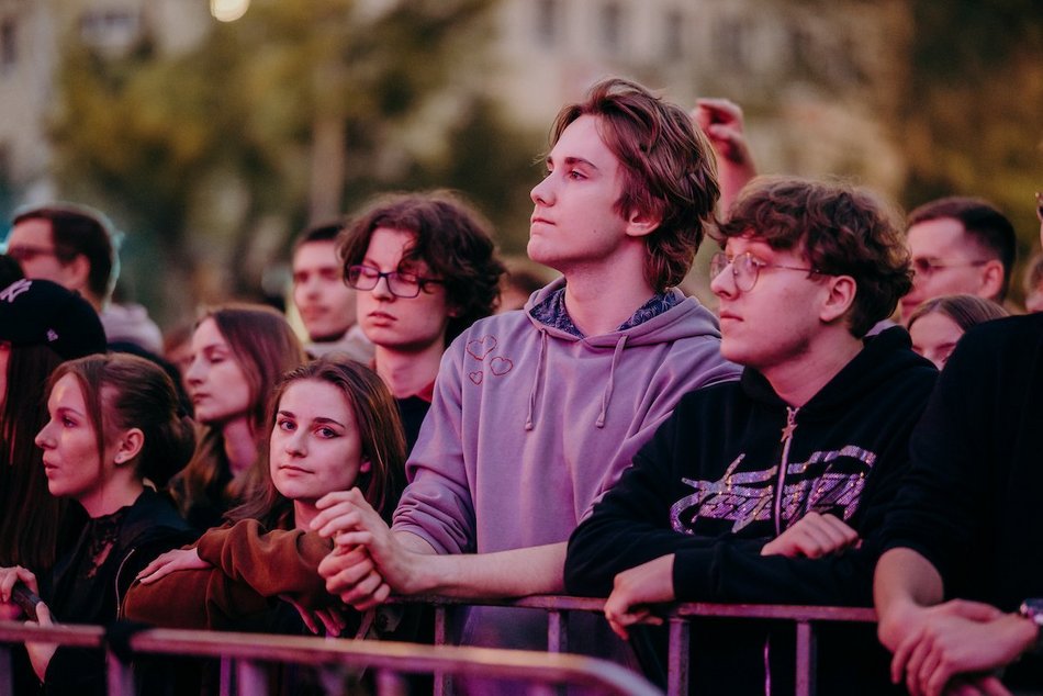 Łódź. Juwenalia Politechniki Łódzkiej. Na pierwszy ogień koncert zespołu Wilki!