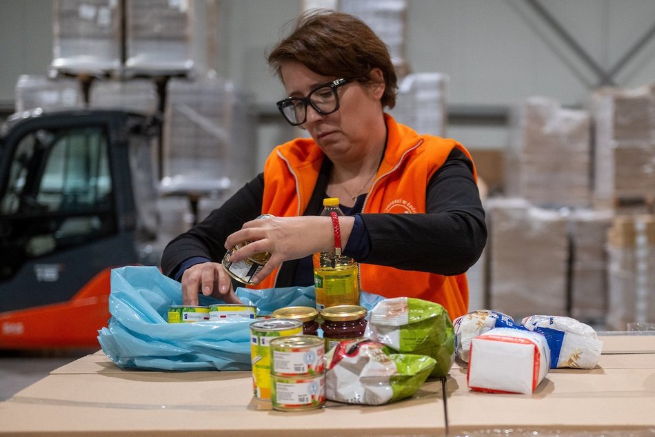 Łódź. Bank Żywności i Glovo łączą siły