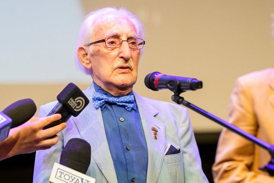 Łódź. Leon Weintraub Honorowym Obywatelem Łodzi. Wyjątkowa uroczystość w Centrum Dialogu