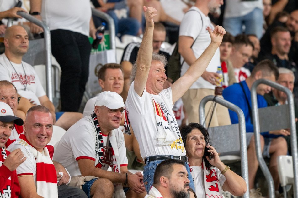 Łódź. Kibice na meczu ŁKS Łódź - Wieczysta Kraków. Byłeś/aś? Znajdź się w galerii