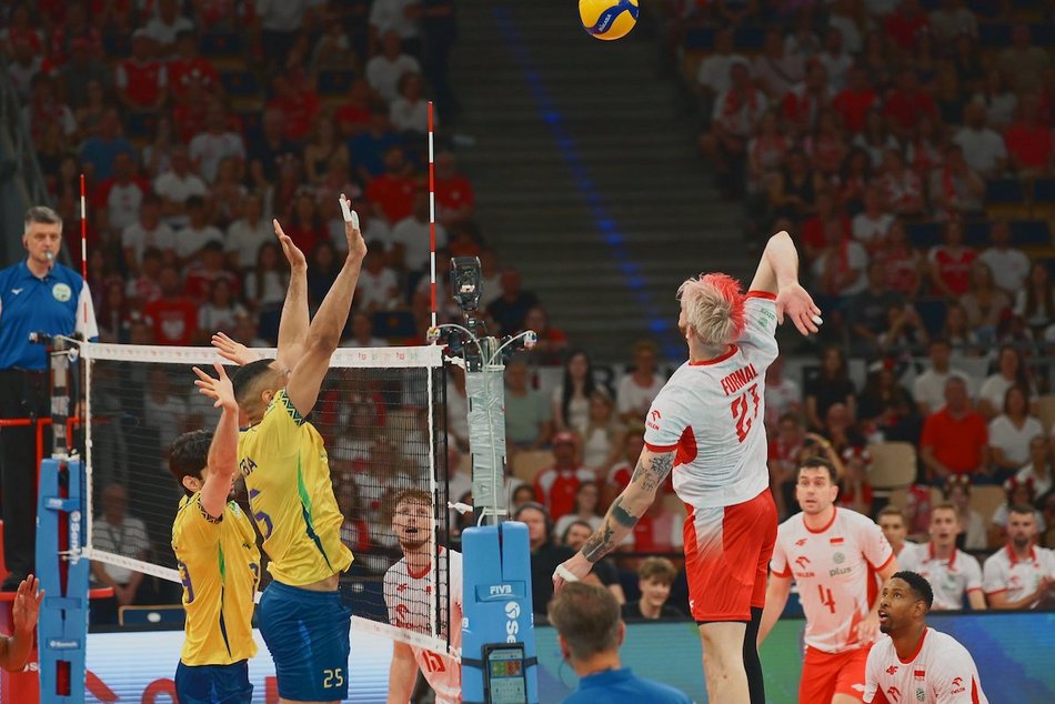 Łódź. Polska gra z Brazylią! Pełne trybuny w Atlas Arenie w Łodzi